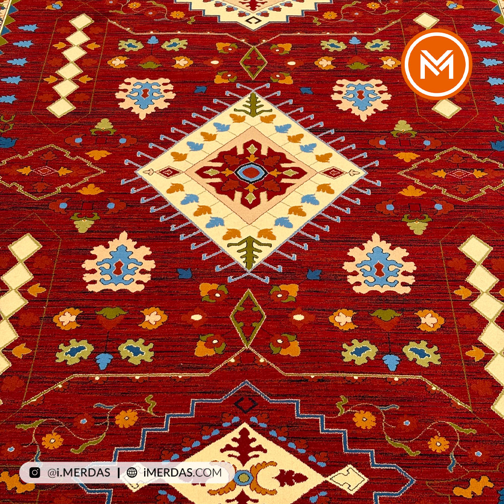 فرش گبه سلطان زمینه روناسی